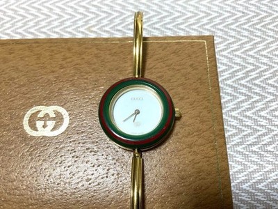 Gucci Change Bezel 1100-L 11 Colors White Dial Women Watch | eBay