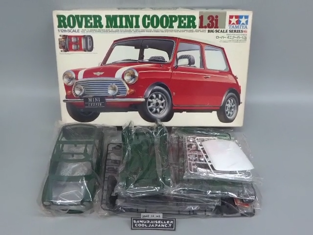 TAMIYA 1/12 Rover Mini Cooper 1.3i Big Scale Series Plastic Model