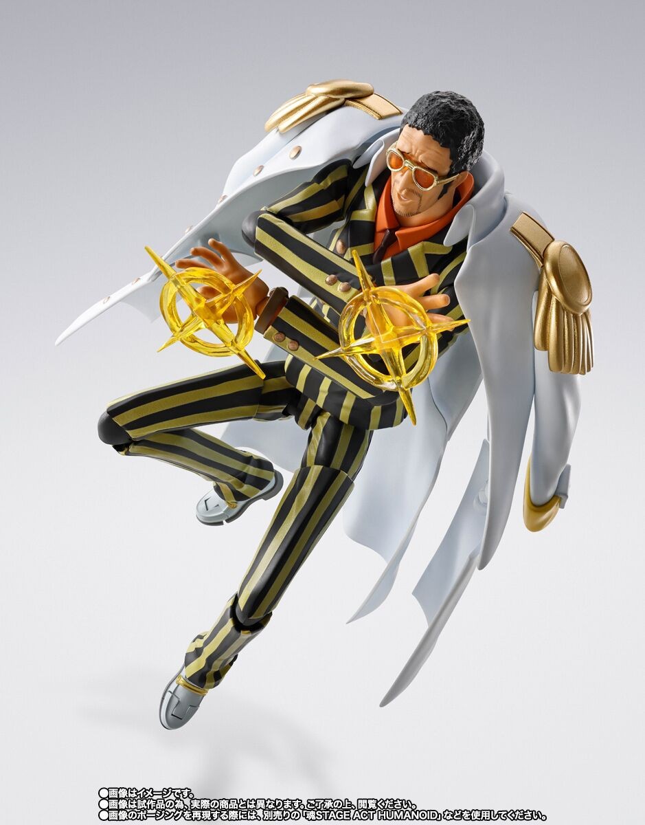 Japan Authentic One Piece S.H.Figuarts Borsalino Future Island
