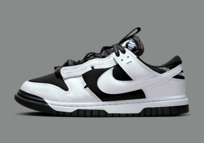 Nike Air Dunk Low Jumbo Reverse Panda White Black DV0821-002 Men's