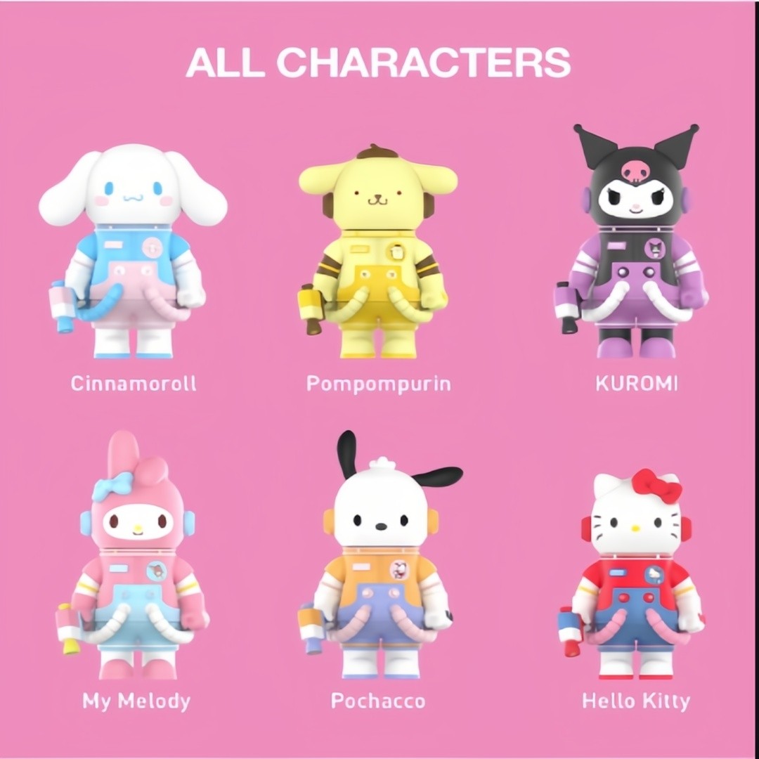 MEGA SPACE MOLLY 400% Hello Kitty and Friends Series 100