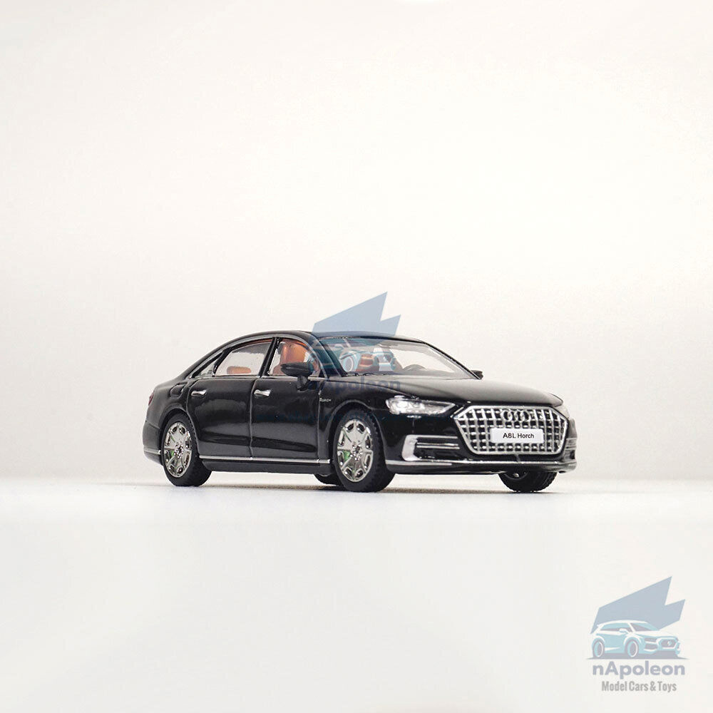 1:64 Audi A8L Horch 2021 Model Car Diecast Vehicle Collection Kids