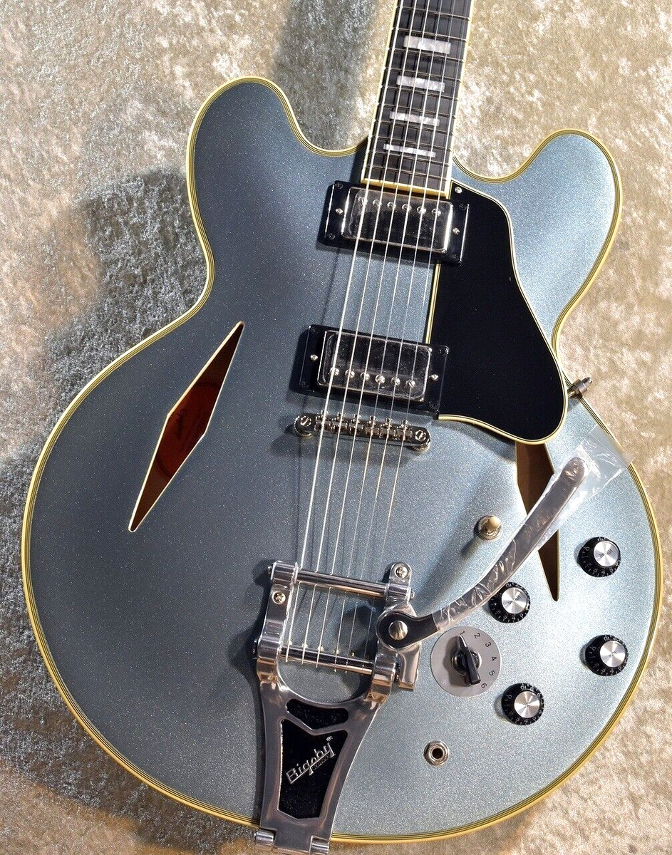 Epiphone Shinichi Ubukata ES-355 Custom Bigsby ver.02 Pelham Blue