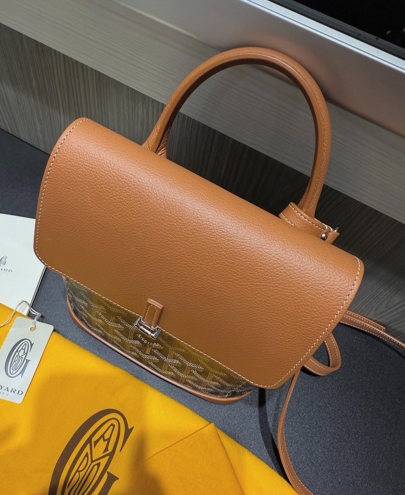 Goyard Mini Alpin Backpack Black & Tan (2025) | eBay