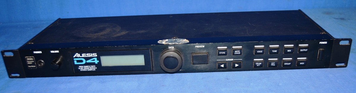 Alesis D4 High Sample Rate 16 Bit Drum Module Stereo Samples | eBay