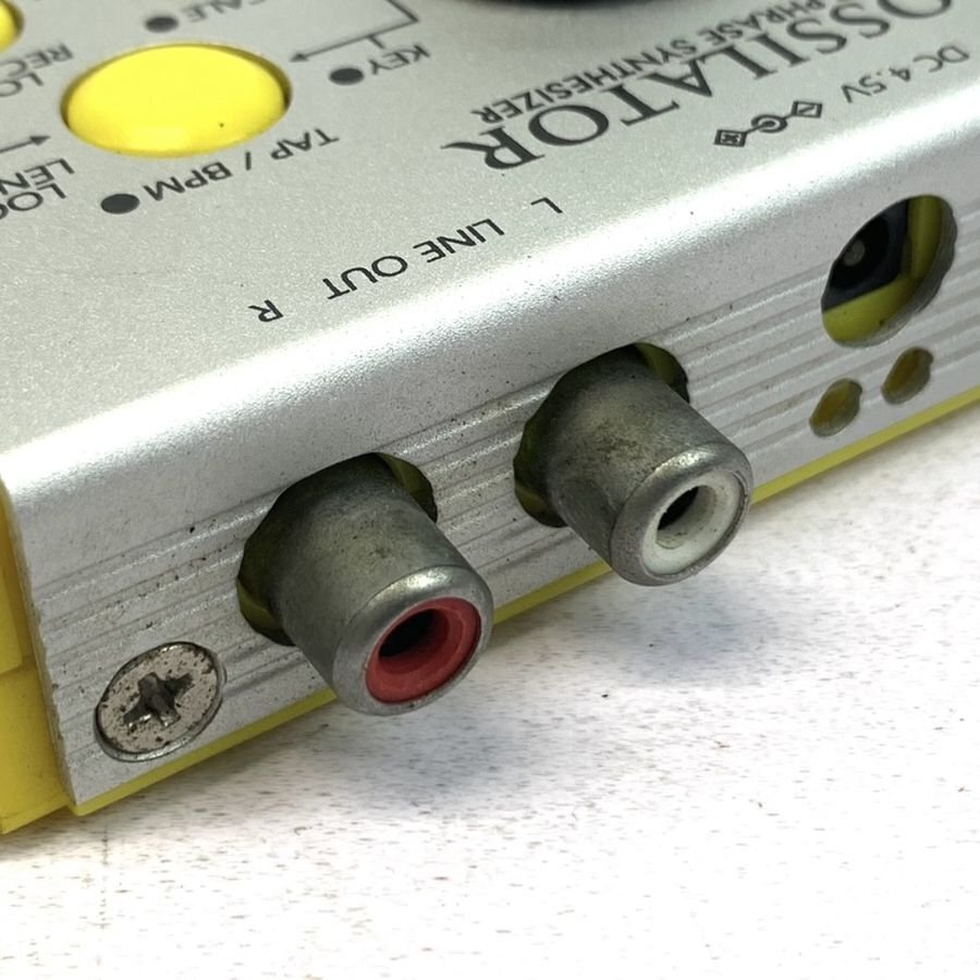 Korg KO-1 Kaossilator Dynamic Phrase Synthesizer Yellow Used Japan