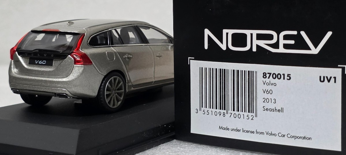 Volvo V60 2013 Seashell 1:43 Norev 870015 Diecast Model | eBay