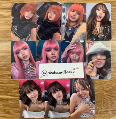 LISA BLACKPINK ALTER EGO CHINA POB YETIMALL OFFICIAL PHOTOCARD