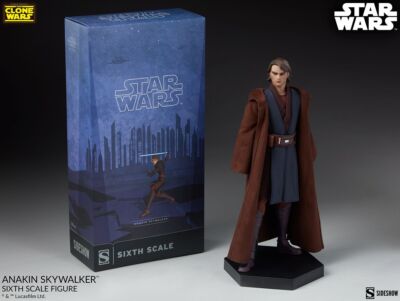 STAR WARS The Clone Wars Animated Anakin Skywalker Sixth Scale