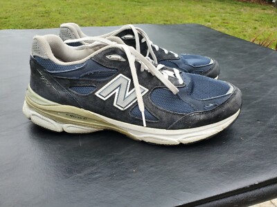 New Balance 990 Made in USA Sneaker Navy M990NV3 Size 10 - 2E