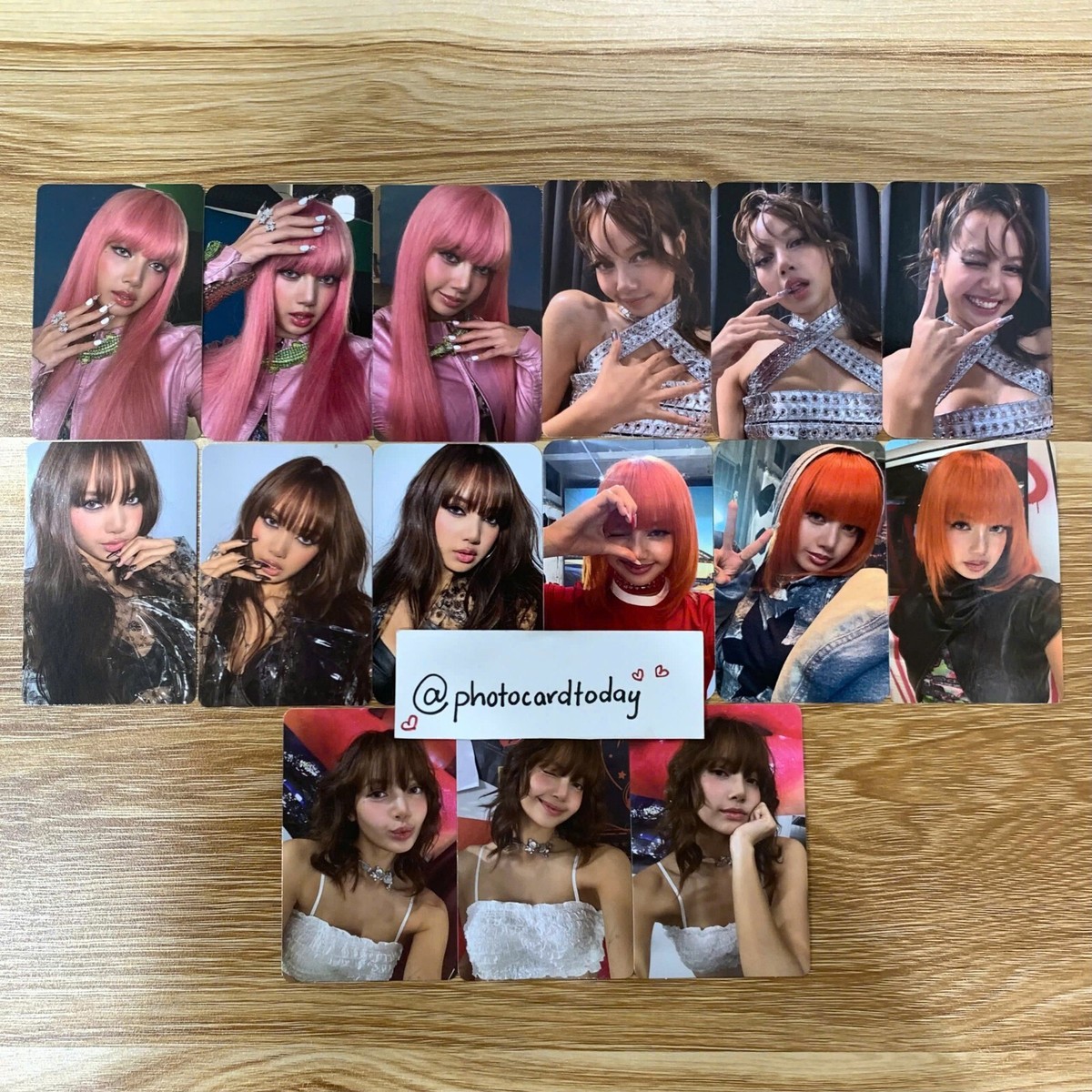 LISA BLACKPINK ALTER EGO ALBUM PHOTOCARD OFFICIAL PHOTOCARD BLINK