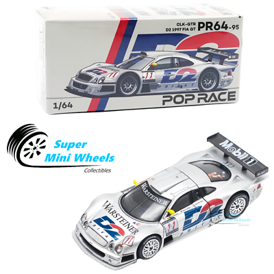 Pop Race 1:64 Mercedes-Benz AMG CLK GTR D2 Privat #11 1997 FIA GT