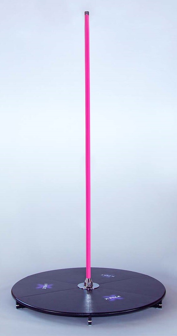 XPole X-STAGE Lite 45mm Spinning Static Dance Exercise X Pole