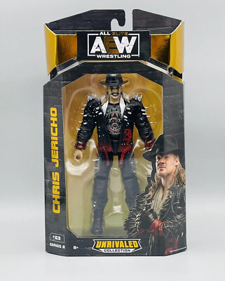 AEW Chris Jericho Unrivaled Series 8 Action Figure #63 Jazwares