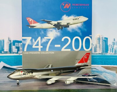 Northwest Airlines 1:400 Boeing 747-200 REG: 627US Last colors