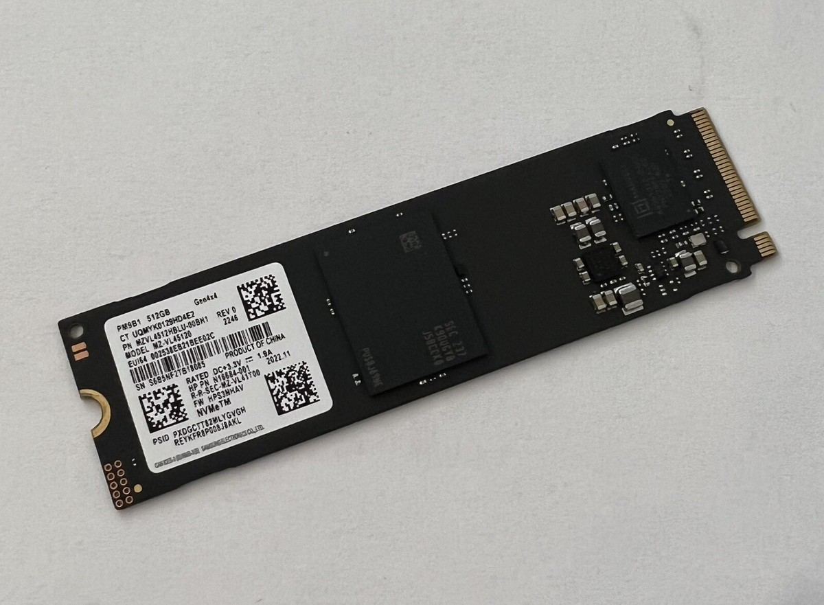 Samsung 512GB M.2 PM9B1 NVMe Gen 4x4 80mm SSD MZ-VL45120 N16684