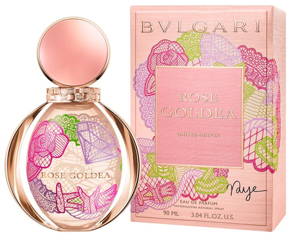 Bvlgari Rose Goldea LIMITED EDITION Design by Kathleen Kye 3 Oz