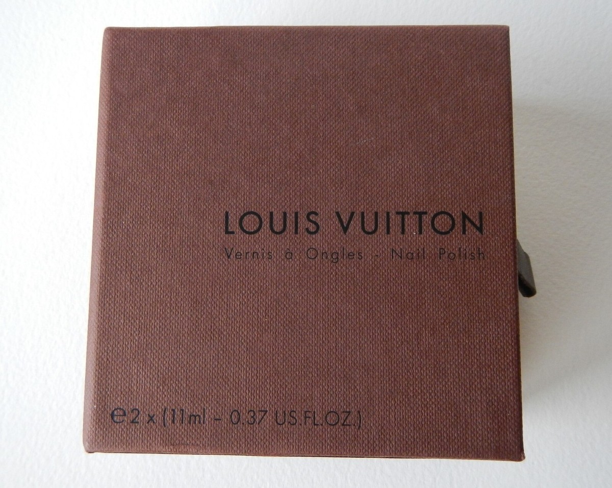 Louis Vuitton Nail Polish GOLD & BROWN Duo | eBay