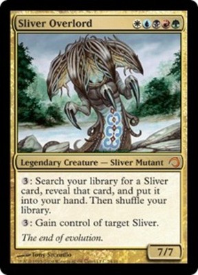 Sliver Overlord - Foil NM, English MTG Premium Deck Series