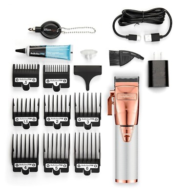 Babyliss Pro ROSE GOLD FX+ FX870NRG Clipper FX787NRG Trimmer