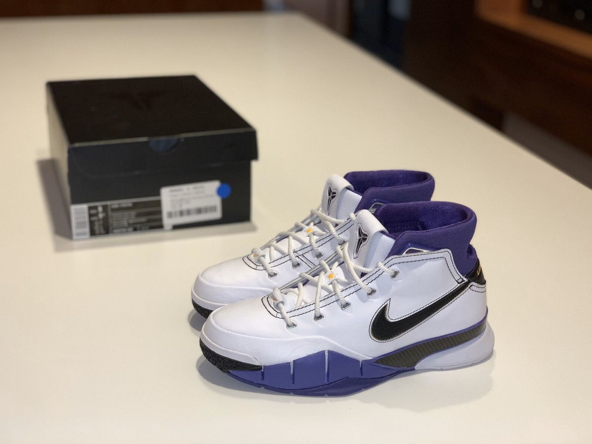 Nike Zoom Kobe Bryant 1 Protro 81 Points Basketball Sz US 8 Lakers