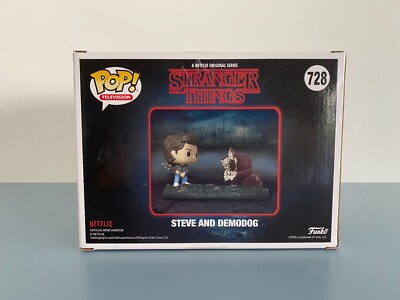 Funko Pop Stranger Things Steve and Demodog 728 Vaulted | eBay