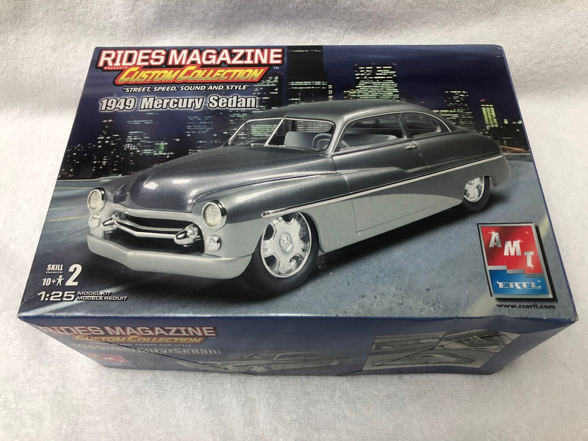 AMT /ERTL RIDES MAGAZINE Custom Collection 1949 MERCURY SEDAN