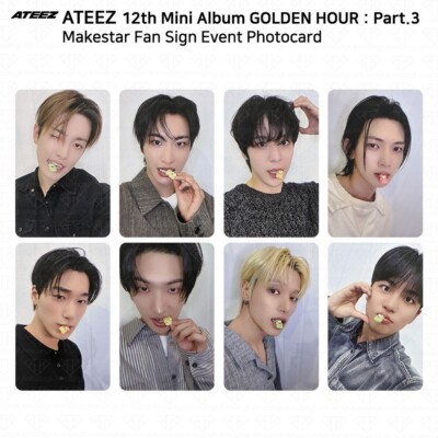 ATEEZ The 12th Mini Golden Hour Part.3 Makestar Fan Sign Event