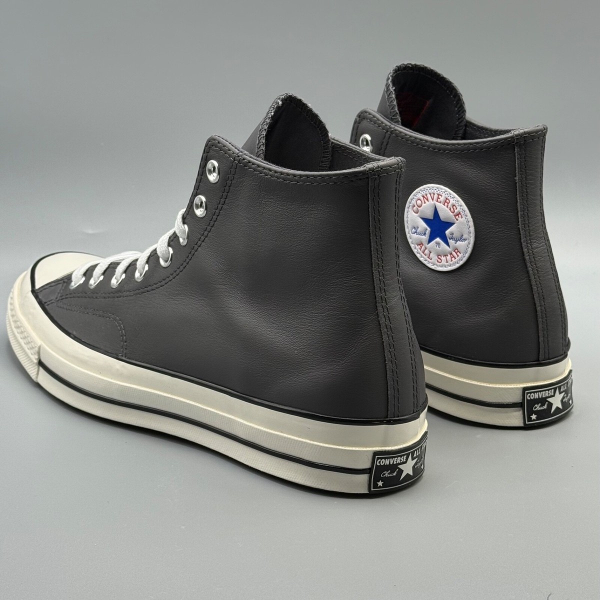 Converse Chuck 70 Men's 7 Leather Grey Dark Matter Purple A09479C