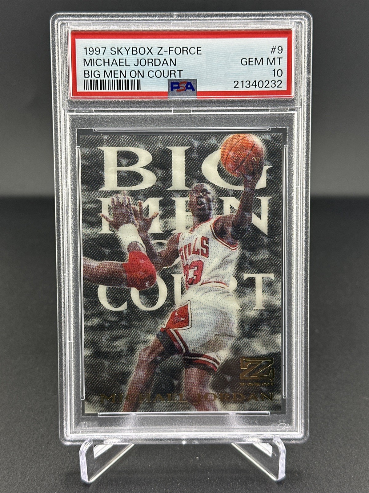Michael Jordan 1997 Skybox Z-Force #9BMOC Big Men on Court Price
