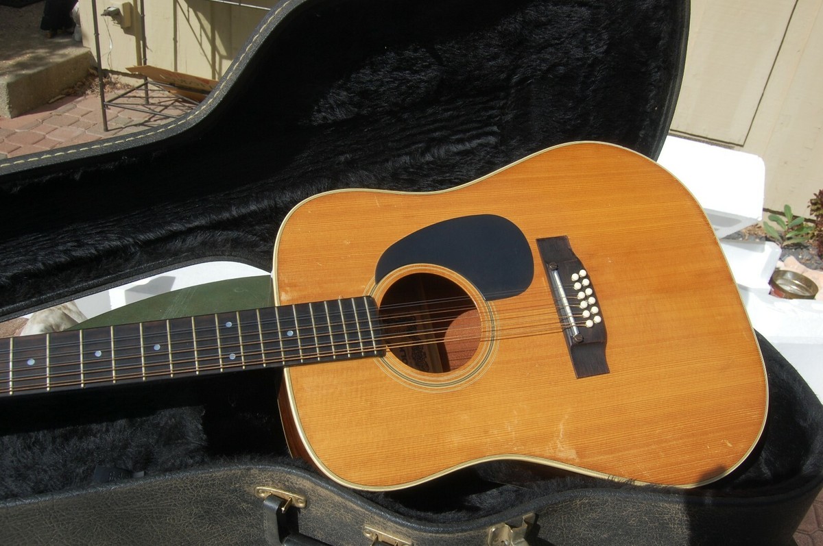 YAMAKI 220 ACOUSTIC FOLK 12 STRING GUITAR 1973 | eBay