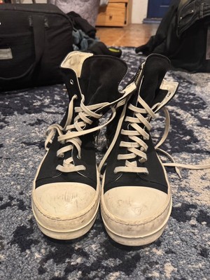 Rick Owens DRKSHDW Ramones High size 9US/ 42 EU | eBay