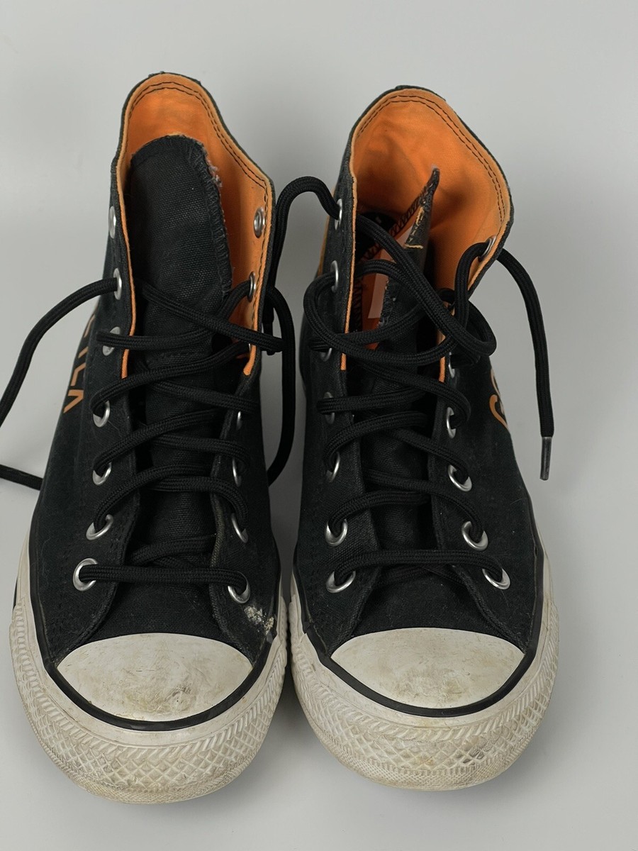Converse All-Star Gore-Tex 170044C Black Orange Hi Top Sneakers