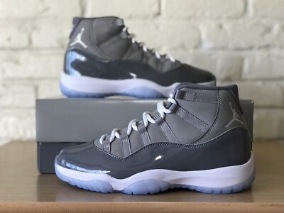 New! Nike Air Jordan 11 Cool Grey Retro Classic Men's Shoe Size 12
