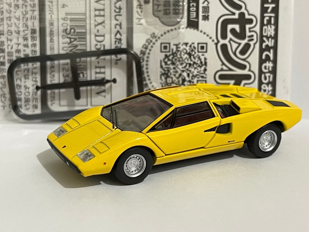 1⁄43 ランボルギーニカウンタックLP400 イエロー 室内色黒⁄kyosho 京商