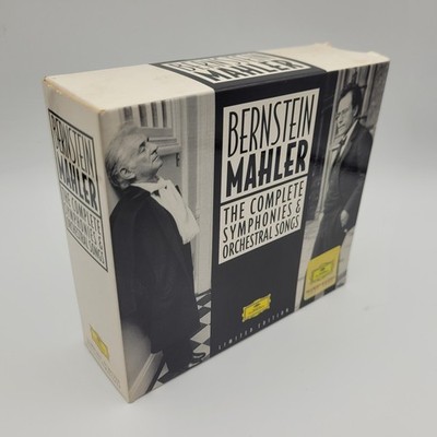 Bernstein Mahler Complete Symphonies Orchestral Songs Deutsche