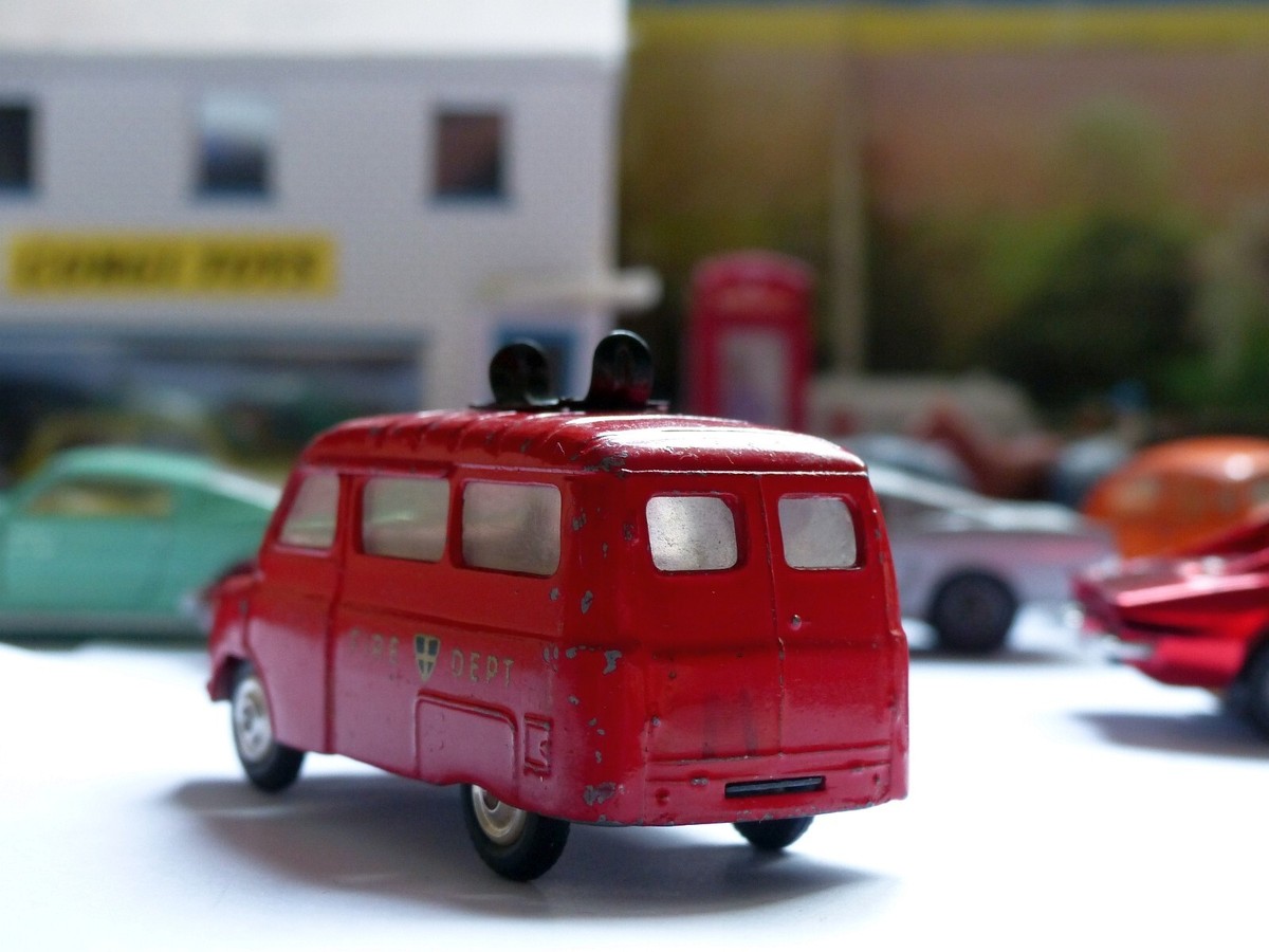 Corgi Toys 423 Bedford CA Fire Tender | eBay