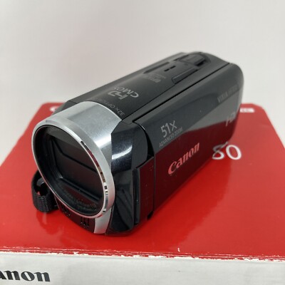 Untested Canon VIXIA HF R30 HD 1080p 8MP Flash Handycam Camcorder