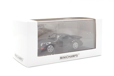 Minichamps 1:43 Porsche 911 Turbo (964) in Black | eBay