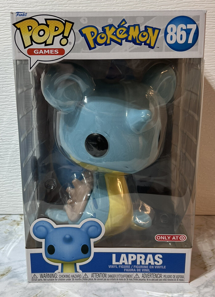 Funko POP! Games: Pokemon Lapras Jumbo 867 Special Edition
