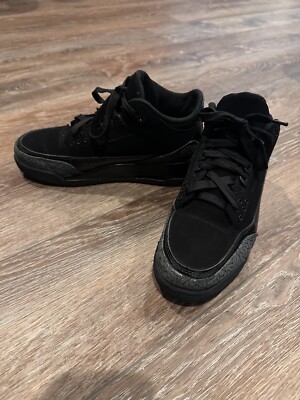 Size 9.5 - Air Jordan 3 Retro Black Cat 665215511576 | eBay