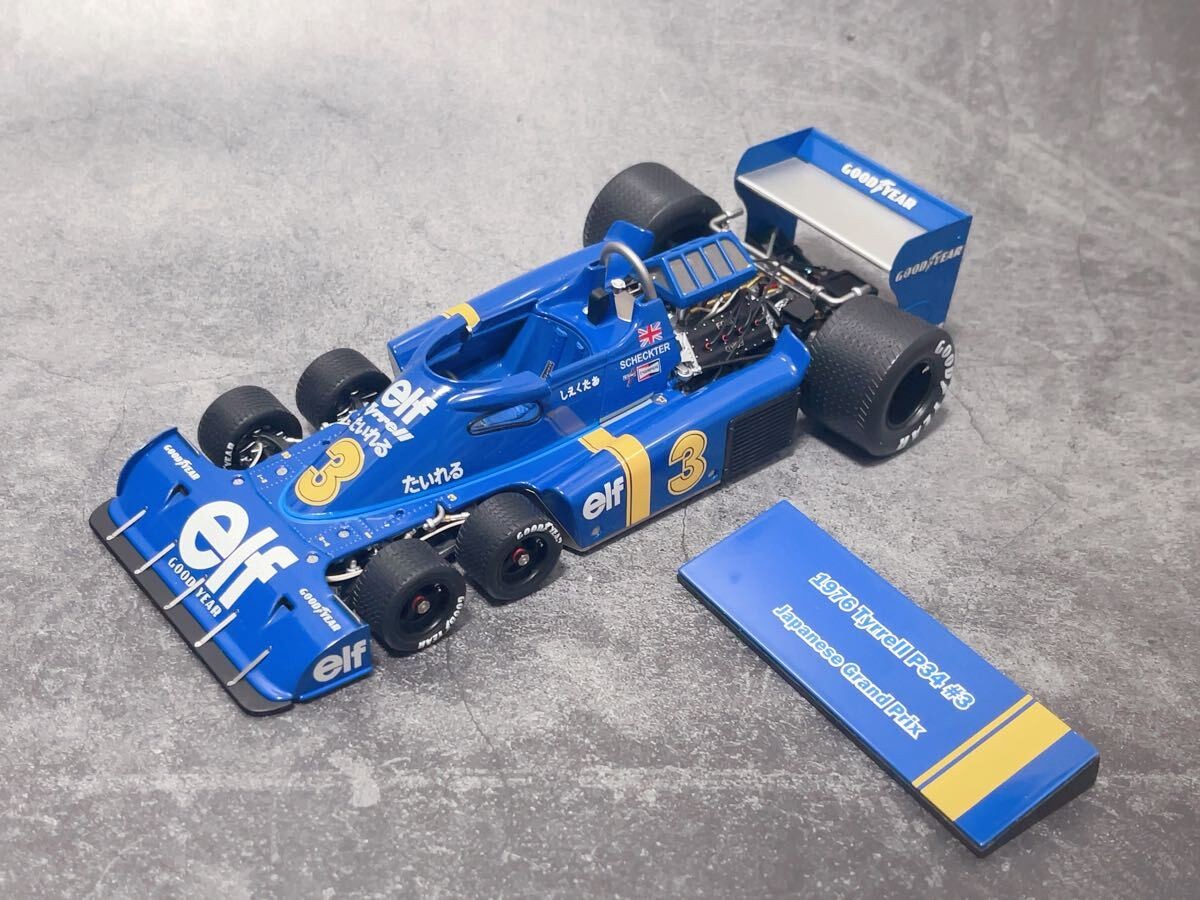 Top Mint TSM Tyrrell P34 Japan GP 1976 Scheckter 1/18 Kyosho