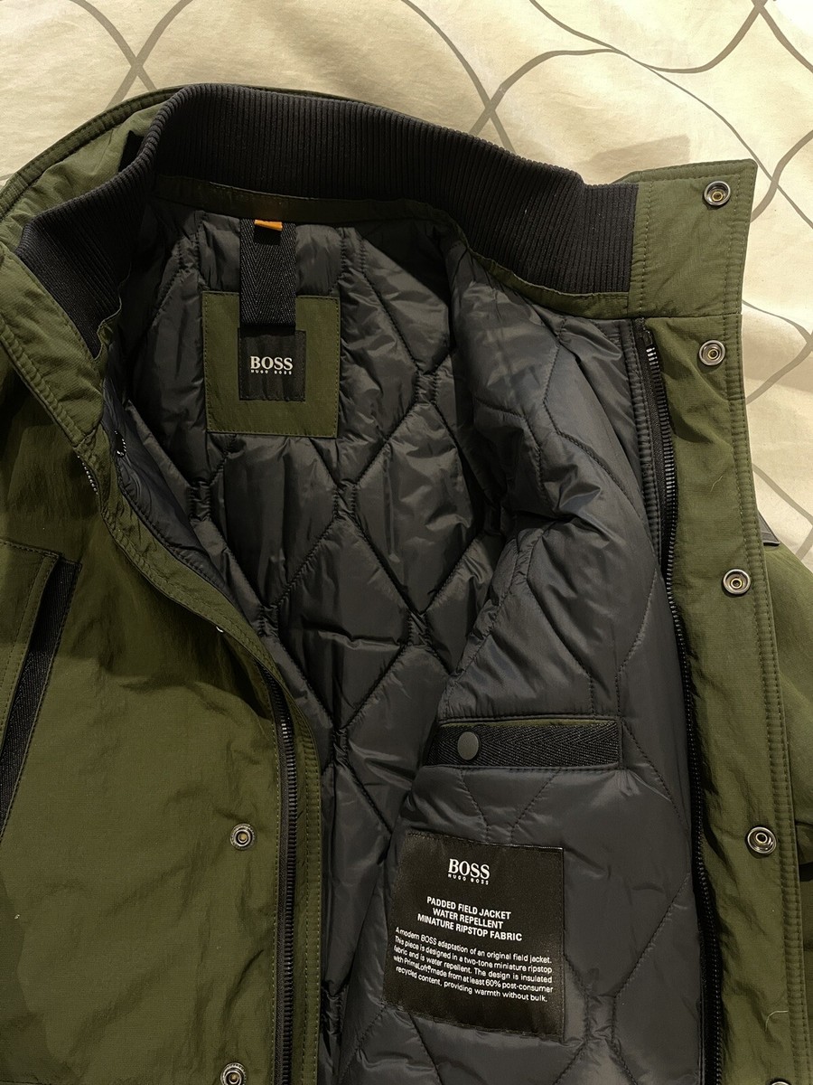 Hugo Boss Orove Field Jacket in Open Green, 36R $545 | eBay