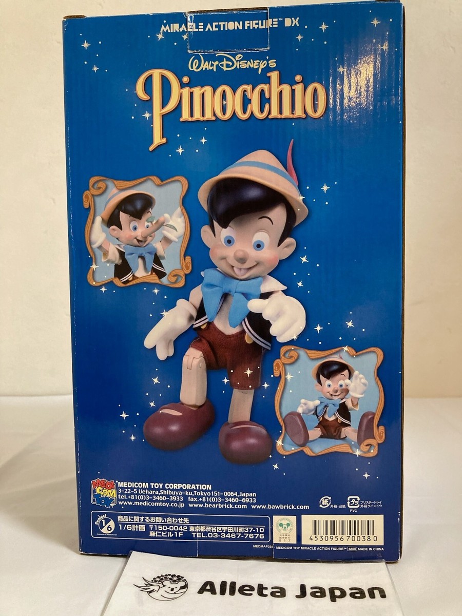Pinocchio Miracle Action Figure DX Medicom Toy Limited 2003 Disney
