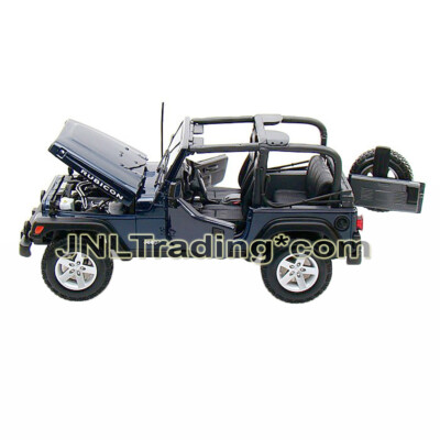 Maisto Special Edition 1:18 Scale Die Cast SUV - Dark Blue JEEP