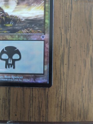 Swamp FOIL - MTG Magic - Invasion 339 - Vintage - NM | eBay