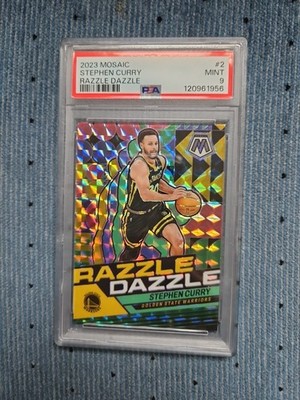2023-24 Panini Mosaic - Razzle Dazzle Stephen Curry #2 for sale