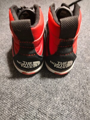 Vans X The North Face SK8-Hi 46 Black Red Suede High Top Sneaker