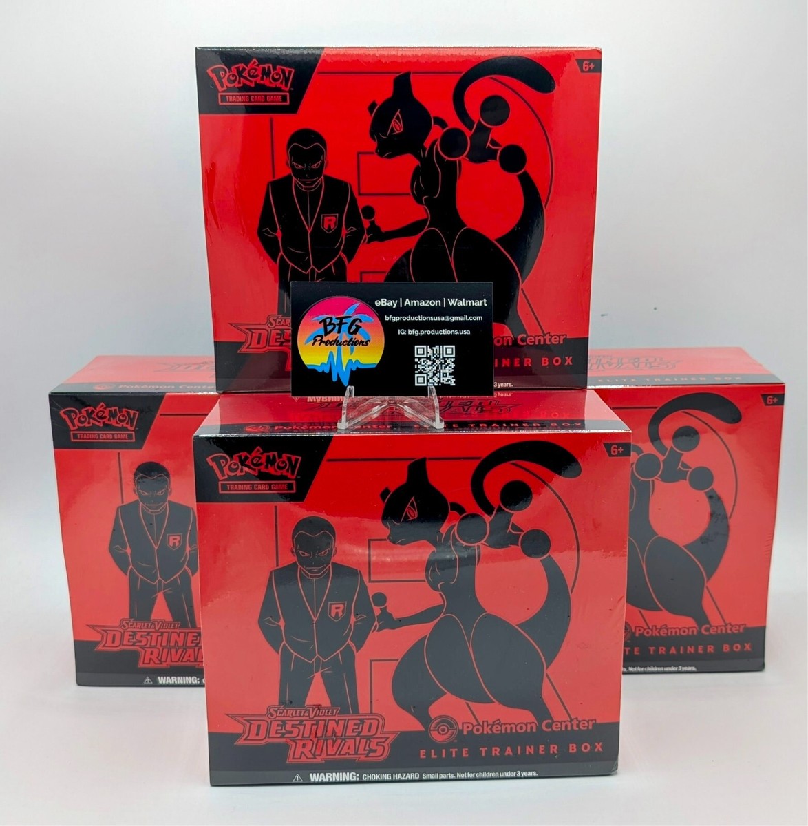 Destined Rivals Pokemon Center Exclusive ETB Elite Trainer Box PKC