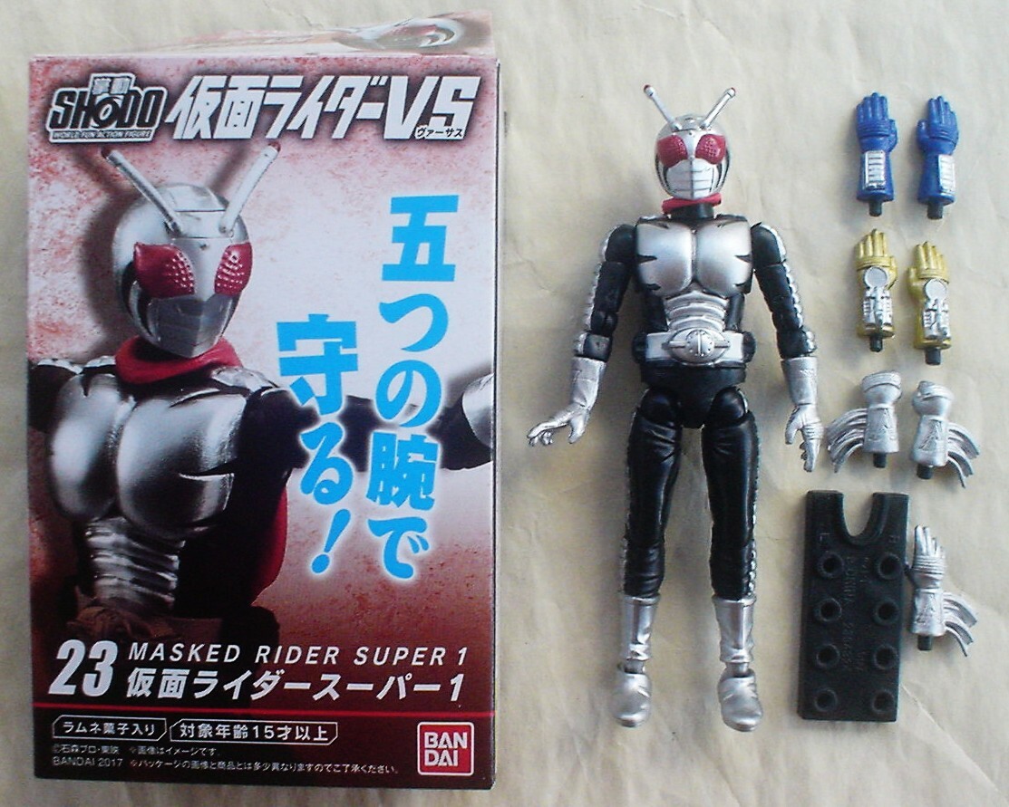 MASKED RIDER SUPER 1 A Shodo Kamen Rider VS Series 6 figure 23 4